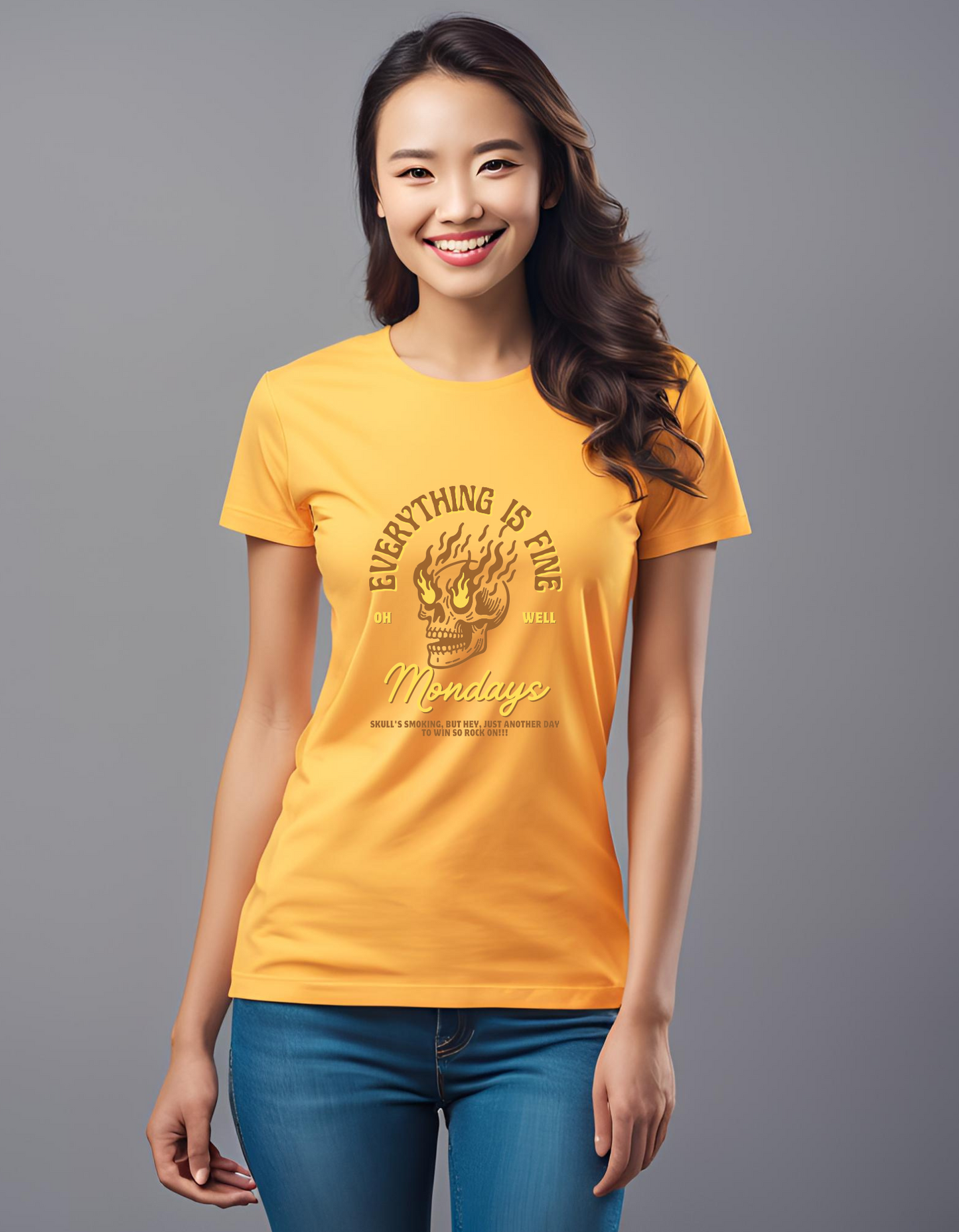 Everything is fine Monday - t-shirt